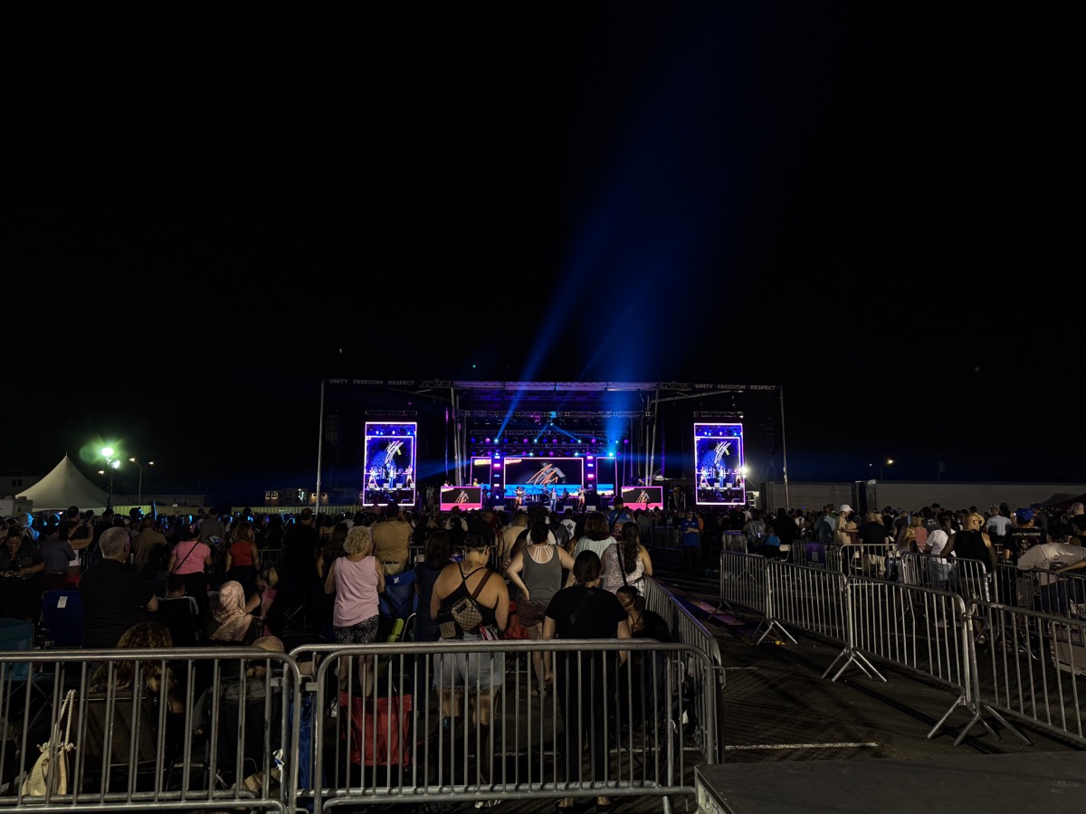 Outdoor Concert Production